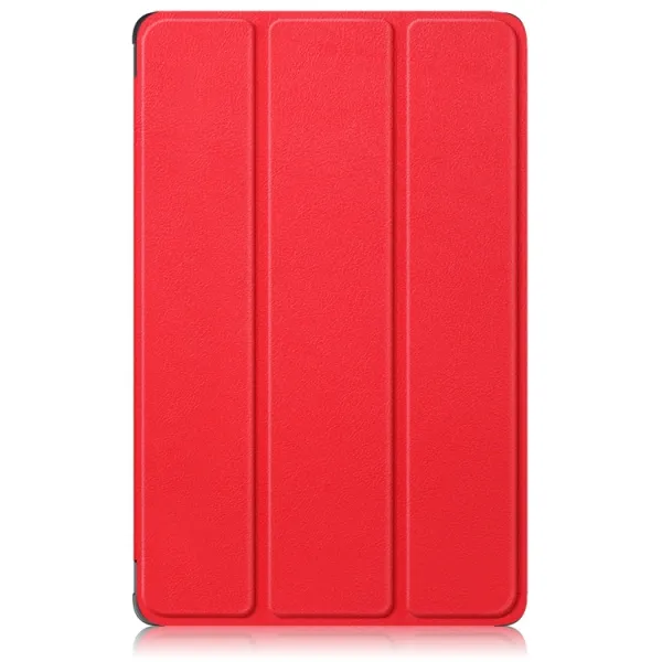 LEATHER Zaklápací obal pre Huawei Matepad SE červený