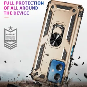 RING Obal s držiakom pre Xiaomi Redmi Note 12 5G zlatý