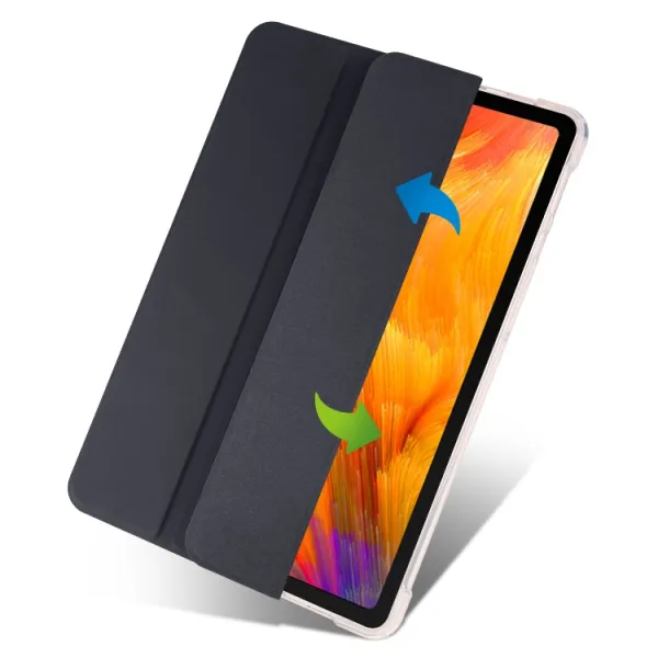 CRYSTAL Zaklápacie puzdro Huawei MatePad SE čierné