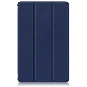 LEATHER Zaklápací obal pre Huawei Matepad SE modrý