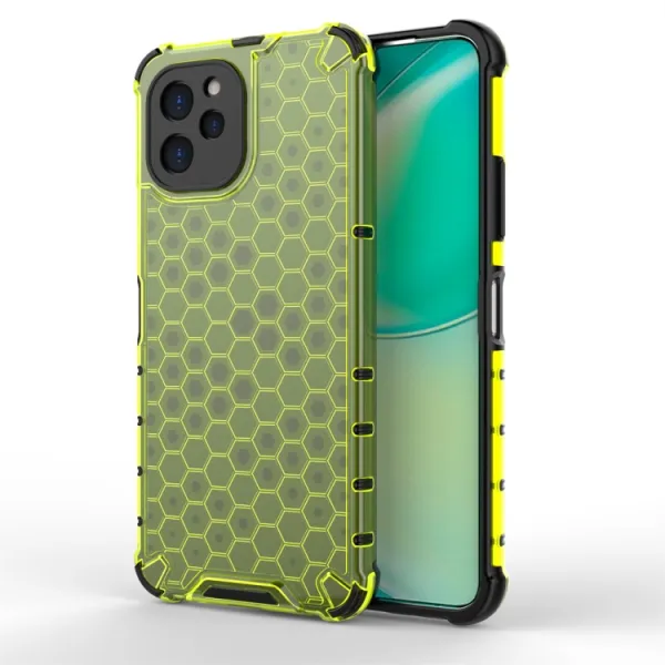 HONEYCOMB Ochranný kryt Huawei Nova Y61 zelený