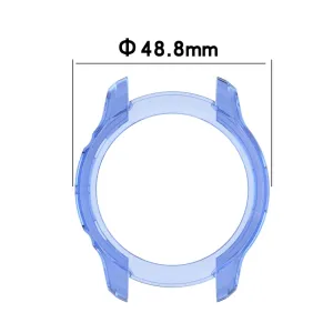 TPU HALF COVER obal pre TicWatch Pro 3 modrý