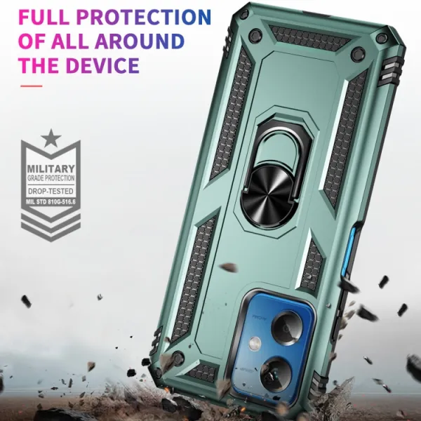 RING Obal s držiakom pre Xiaomi Redmi Note 12 5G zelený