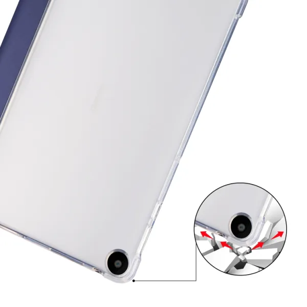 CRYSTAL Zaklápacie puzdro Huawei MatePad SE tmavomodré
