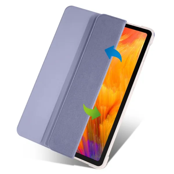 CRYSTAL Zaklápacie puzdro Huawei MatePad SE fialové