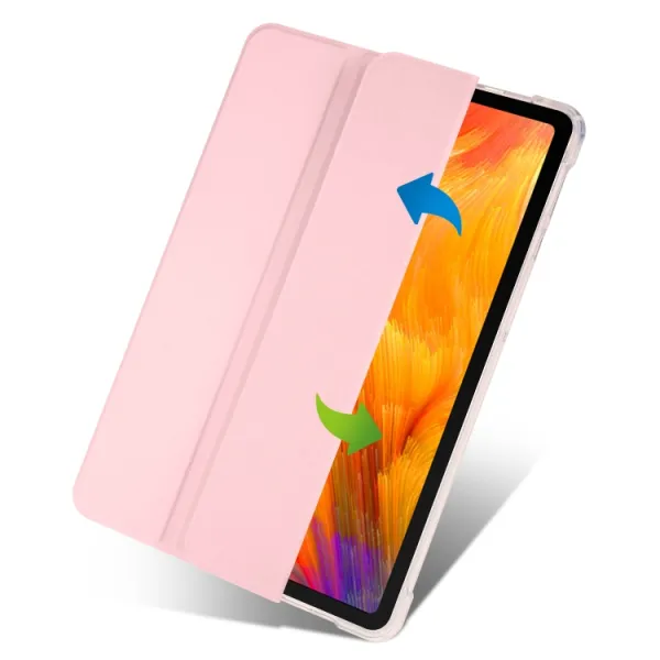 CRYSTAL Zaklápacie puzdro Huawei MatePad SE ružový
