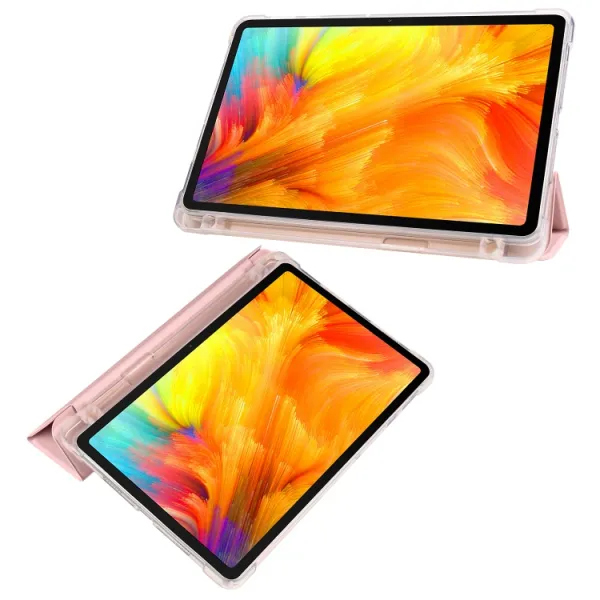 CRYSTAL Zaklápacie puzdro Huawei MatePad SE ružový