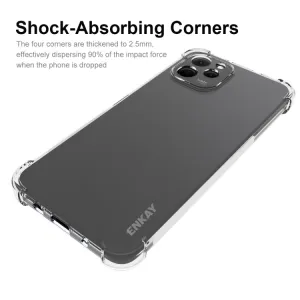 ENKAY AIRBAG Extra odolný kryt Huawei Nova Y61 priehľadný