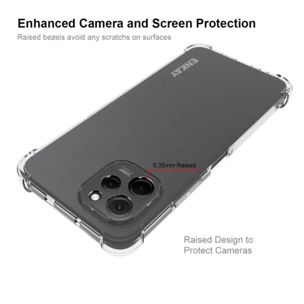 ENKAY AIRBAG Extra odolný kryt Huawei Nova Y61 priehľadný