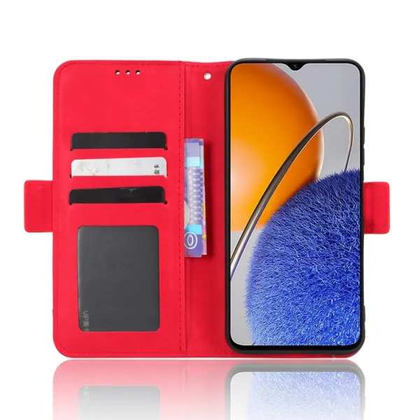 SLOT Peňaženkový obal pre Huawei Nova Y61 červený