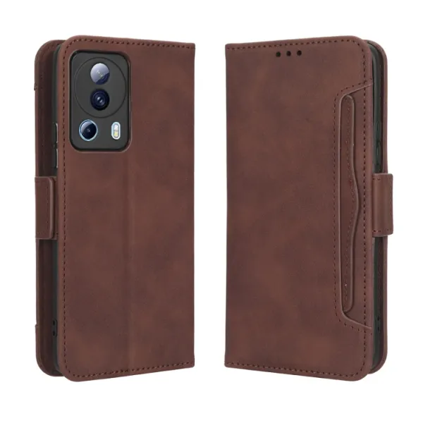 SLOT Peňaženkový obal pre Xiaomi 13 Lite hnedý