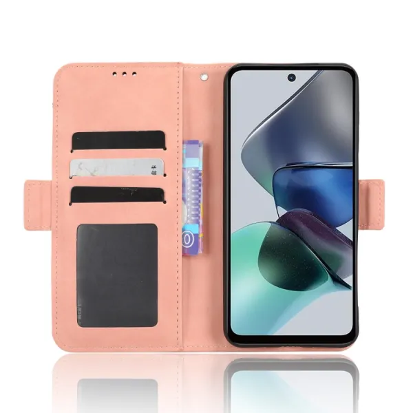 SLOT Peňaženkový obal pre Motorola Moto G13 / G23 ružový