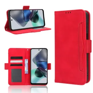 SLOT Peňaženkový obal pre Motorola Moto G13 / G23 červený