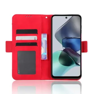 SLOT Peňaženkový obal pre Motorola Moto G13 / G23 červený