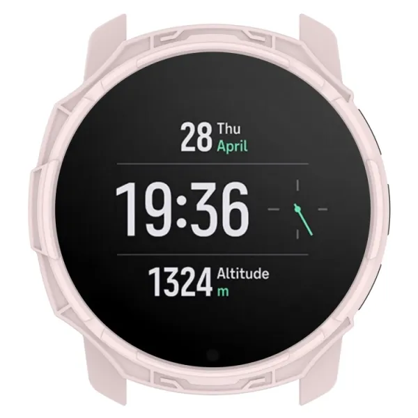 TPU HALF COVER Obal pre Suunto 9 Peak / 9 Peak Pro ružový