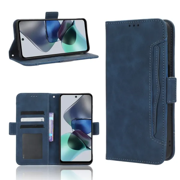 SLOT Peňaženkový obal pre Motorola Moto G13 / G23 modrý