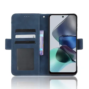 SLOT Peňaženkový obal pre Motorola Moto G13 / G23 modrý