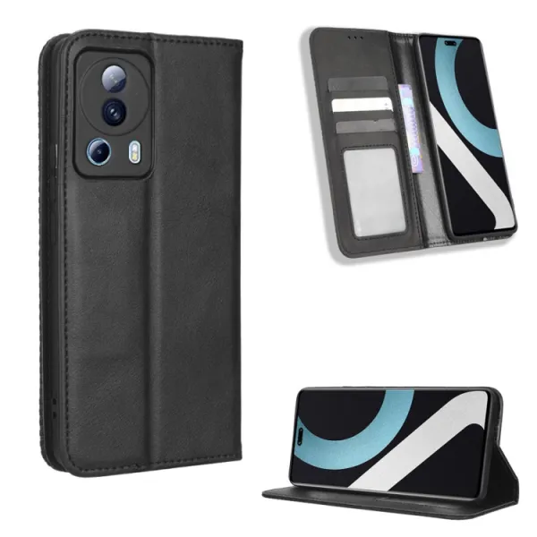 BUSINESS Peňaženkový kryt pre Xiaomi 13 Lite čierny