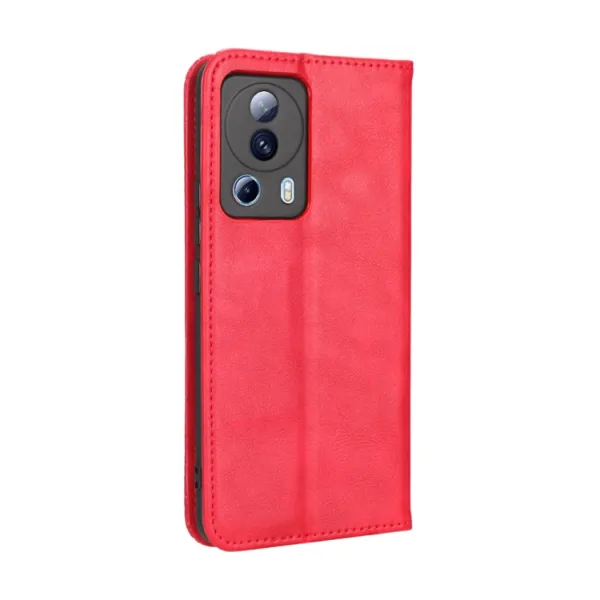 BUSINESS Peňaženkový kryt pre Xiaomi 13 Lite červený