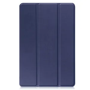 LEATHER Zaklápací obal pre Lenovo Tab M10 3. generácia (TB328FU / TB328XU) modrý