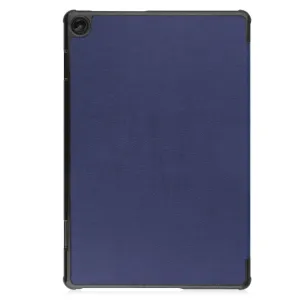 LEATHER Zaklápací obal pre Lenovo Tab M10 3. generácia (TB328FU / TB328XU) modrý