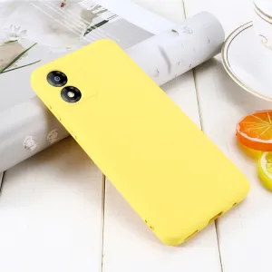 RUBBER Ochranný kryt pre Motorola Moto E13 žltý