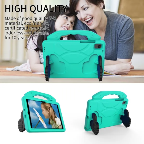 KIDDO Detský obal pre Lenovo Tab K10 mentolový