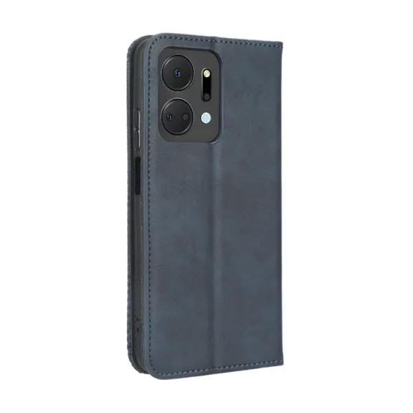BUSINESS Peňaženkový kryt pre Honor X7a modrý