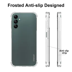 ENKAY AIRBAG Extra odolný kryt Samsung Galaxy A14 5G priehľadný