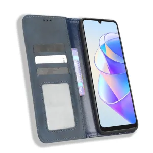 BUSINESS Peňaženkový kryt pre Honor X7a modrý