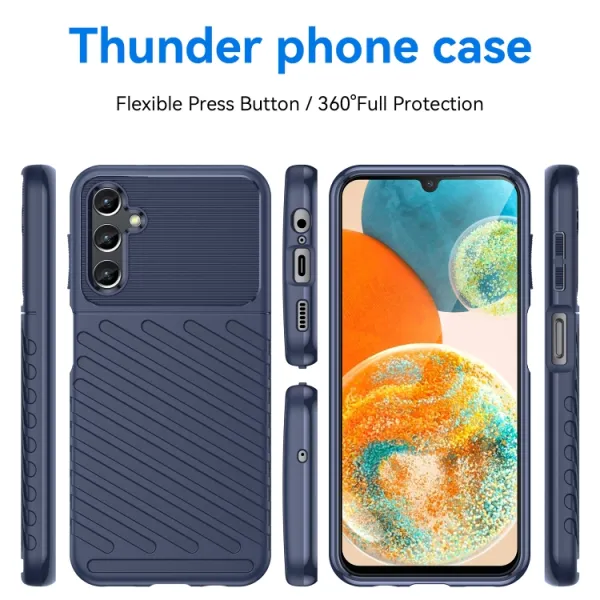 THUNDER Ochranný kryt Samsung Galaxy A14 modrý