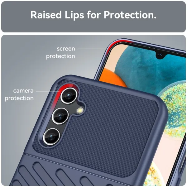 THUNDER Ochranný kryt Samsung Galaxy A14 modrý