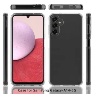 SHOCK Extra odolný kryt Samsung Galaxy A14 5G priehľadný