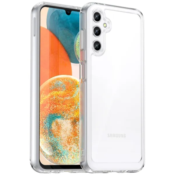 CRYSTAL Ochranný kryt pre Samsung Galaxy A14 5G priehľadný