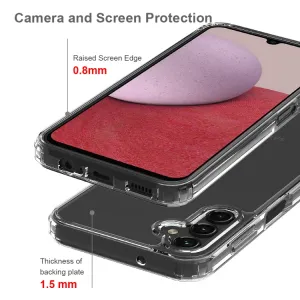SHOCK Extra odolný kryt Samsung Galaxy A14 5G priehľadný