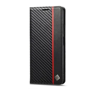 IMEEKE CARBON Peňaženkový kryt Xiaomi Redmi Note 12