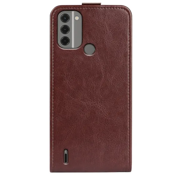 Vyklápacie puzdro Nokia C31 hnedé