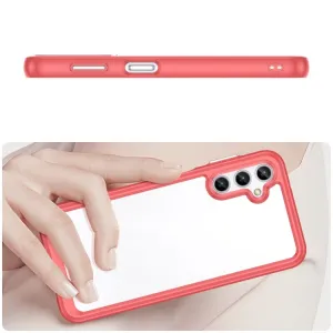 CRYSTAL Ochranný kryt pre Samsung Galaxy A14 5G červený