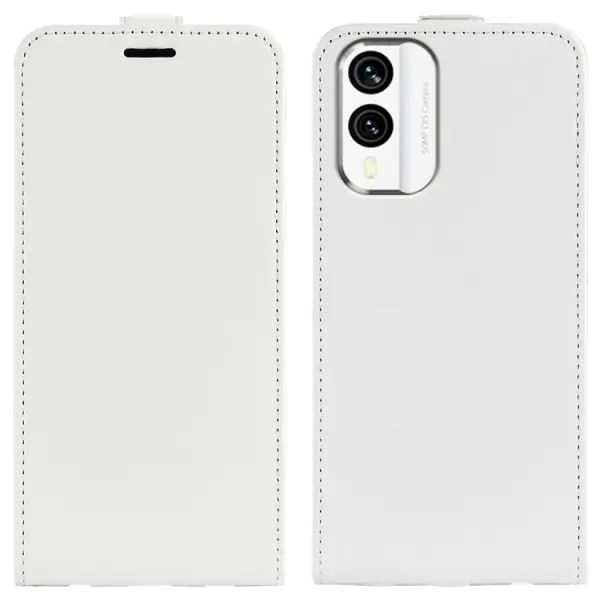 Vyklápacie puzdro Nokia X30 biele