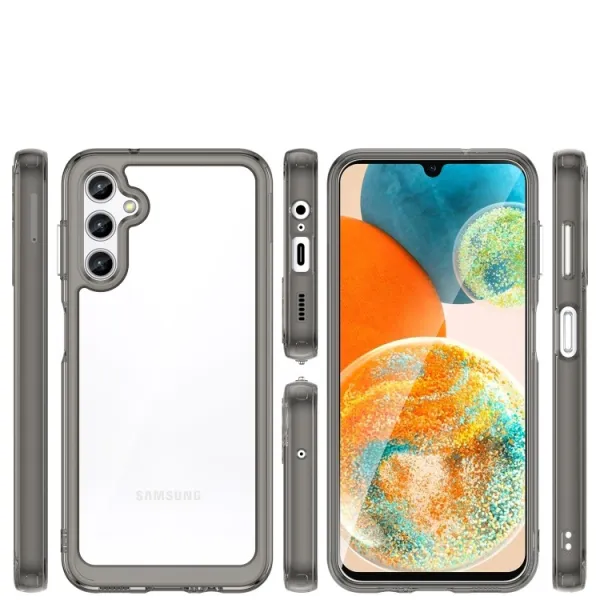 CRYSTAL Ochranný kryt pre Samsung Galaxy A14 5G šedý