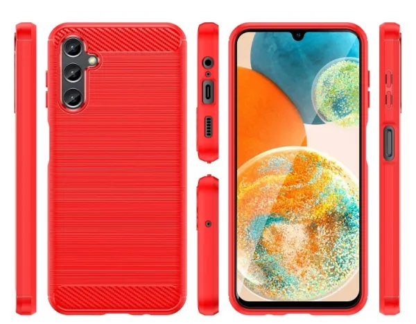 FLEXI TPU Kryt pre Samsung Galaxy A14 5G červený