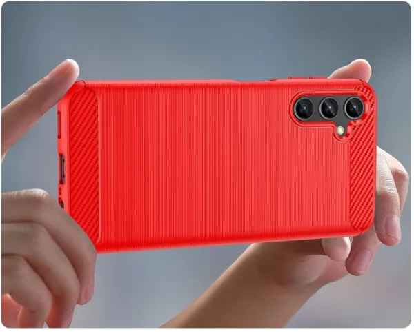 FLEXI TPU Kryt pre Samsung Galaxy A14 5G červený