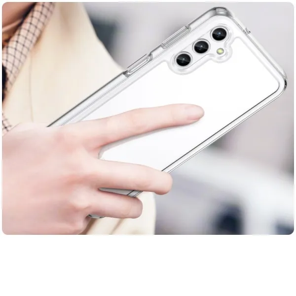 CRYSTAL Ochranný kryt pre Samsung Galaxy A14 5G priehľadný