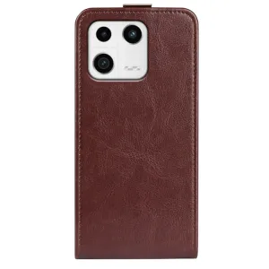 Vyklápacie puzdro Xiaomi 13 hnedé