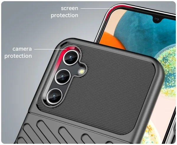 THUNDER Ochranný kryt Samsung Galaxy A14 5G čierny