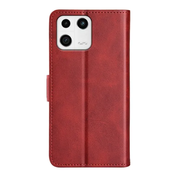SIDE Peňaženkové puzdro pre Xiaomi 13 červené