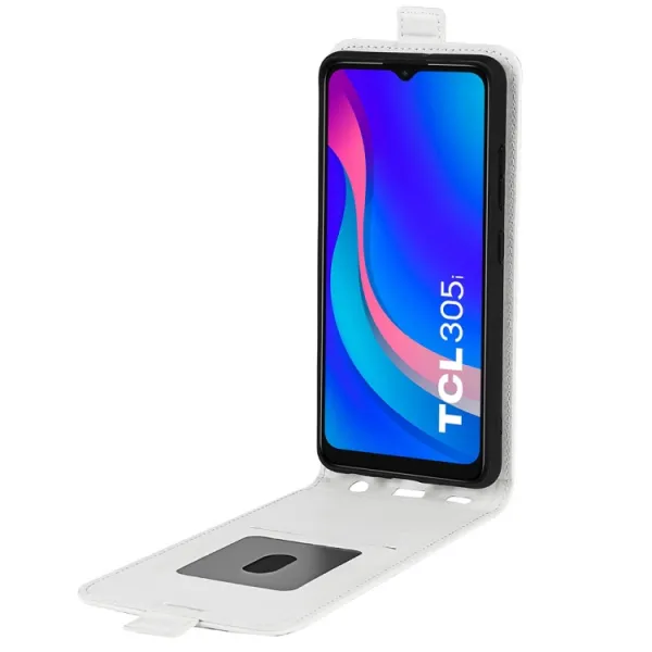 Vyklápacie puzdro TCL 305i biele