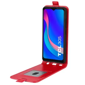 Vyklápacie puzdro TCL 305i červené