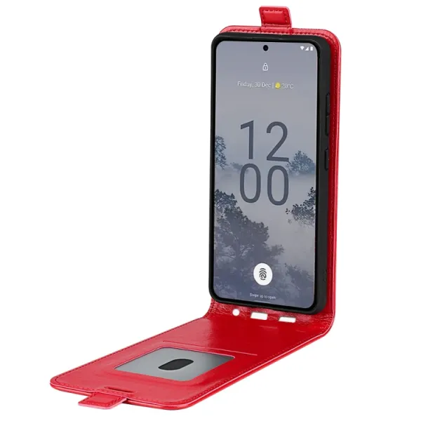 Vyklápacie puzdro Nokia X30 červené
