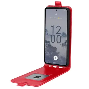 Vyklápacie puzdro Nokia X30 červené